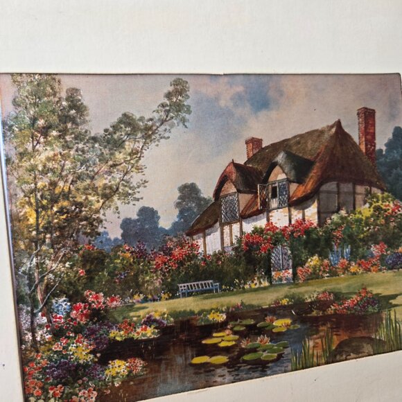 3 For 75 🥳💥 Vintage 1970s Foil Prints - Cottages & Scenery - Set of 2 - Picture 7 of 12